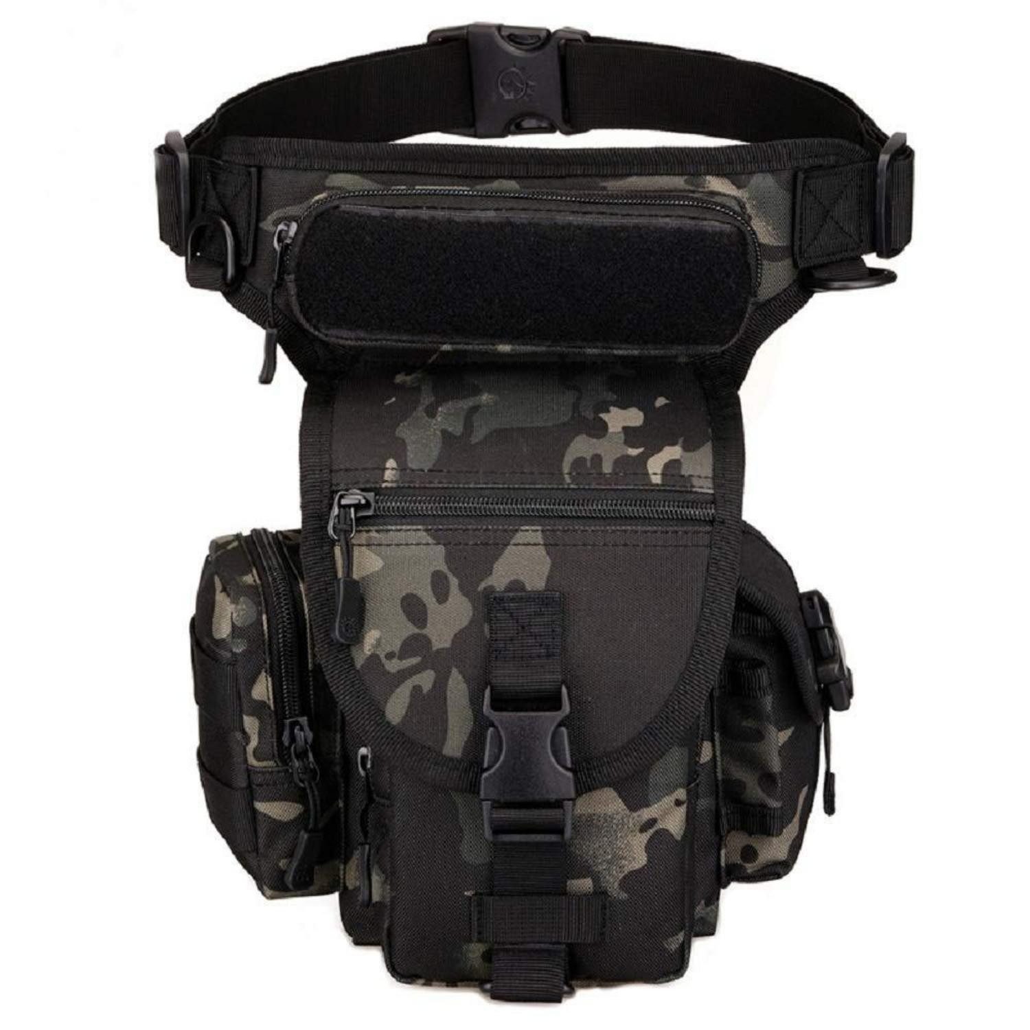 LuxusKollektion Beintasche Beintasche Taktische MOLLE Wasserdichte Radfahren S Nacht Tarnung
