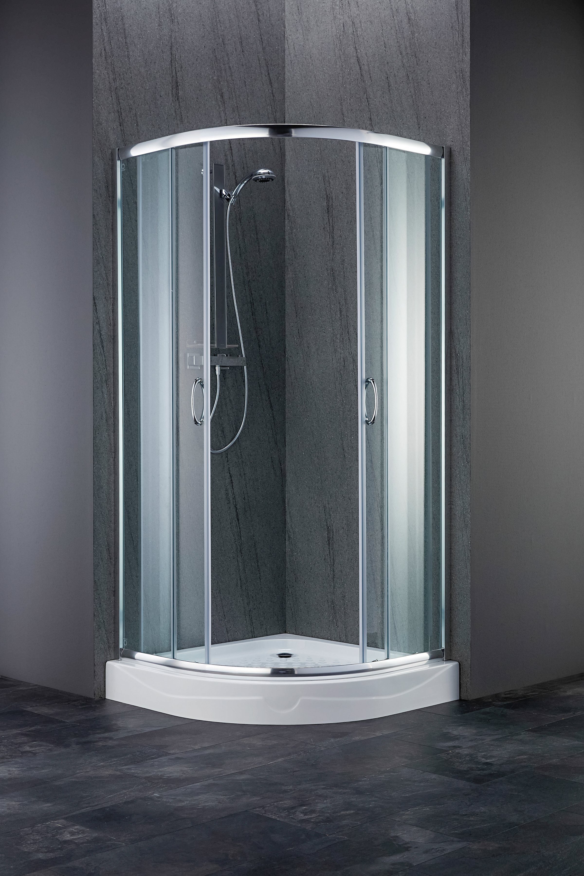 welltime Runddusche Summer, BxT: 90x90 cm, Einscheibensicherheitsglas, hoch günstig online kaufen