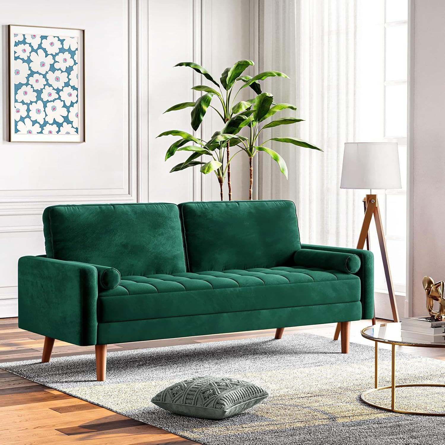 OUNUO Sofa 2 Sitzer Sofa 2er günstig online kaufen