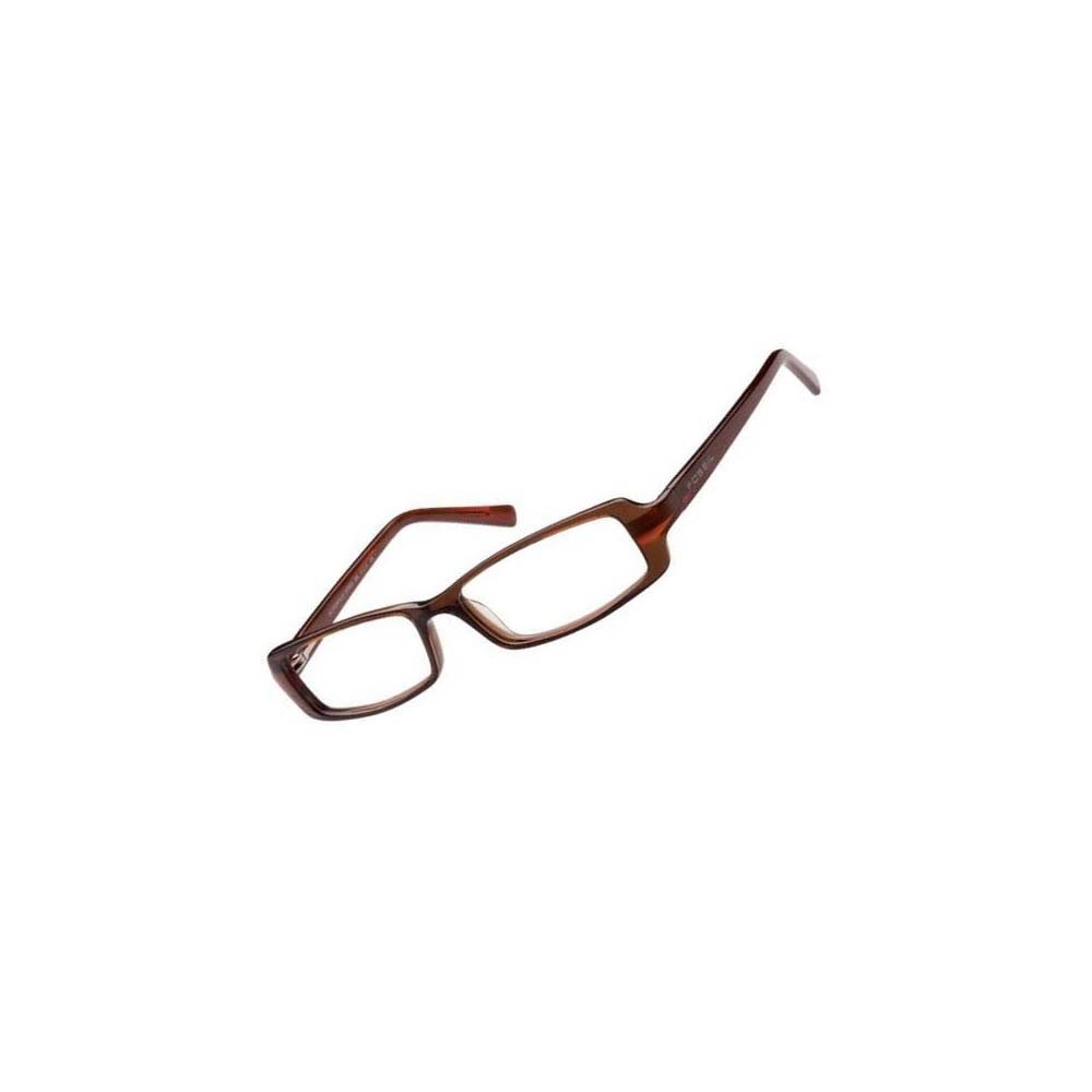Fossil Brillengestell Korrektionsfassung Brille Kunststoff Braun 51/15/135 - OF2053200, Kunststoff
