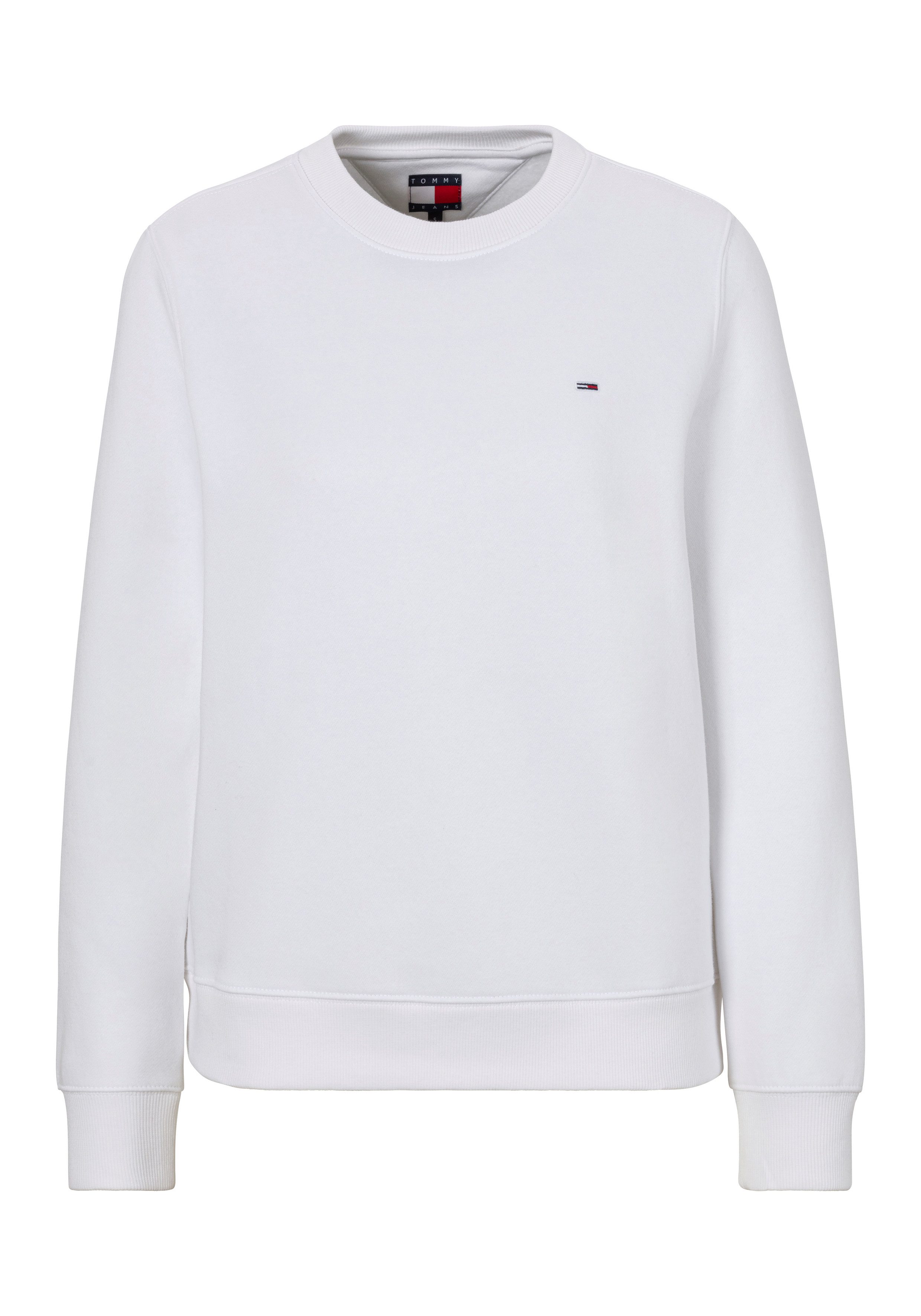 Tommy Jeans Sweatshirt TJW REG S FLAG CREW mit Logostickerei, Regular Fit – Bild 5 von 5