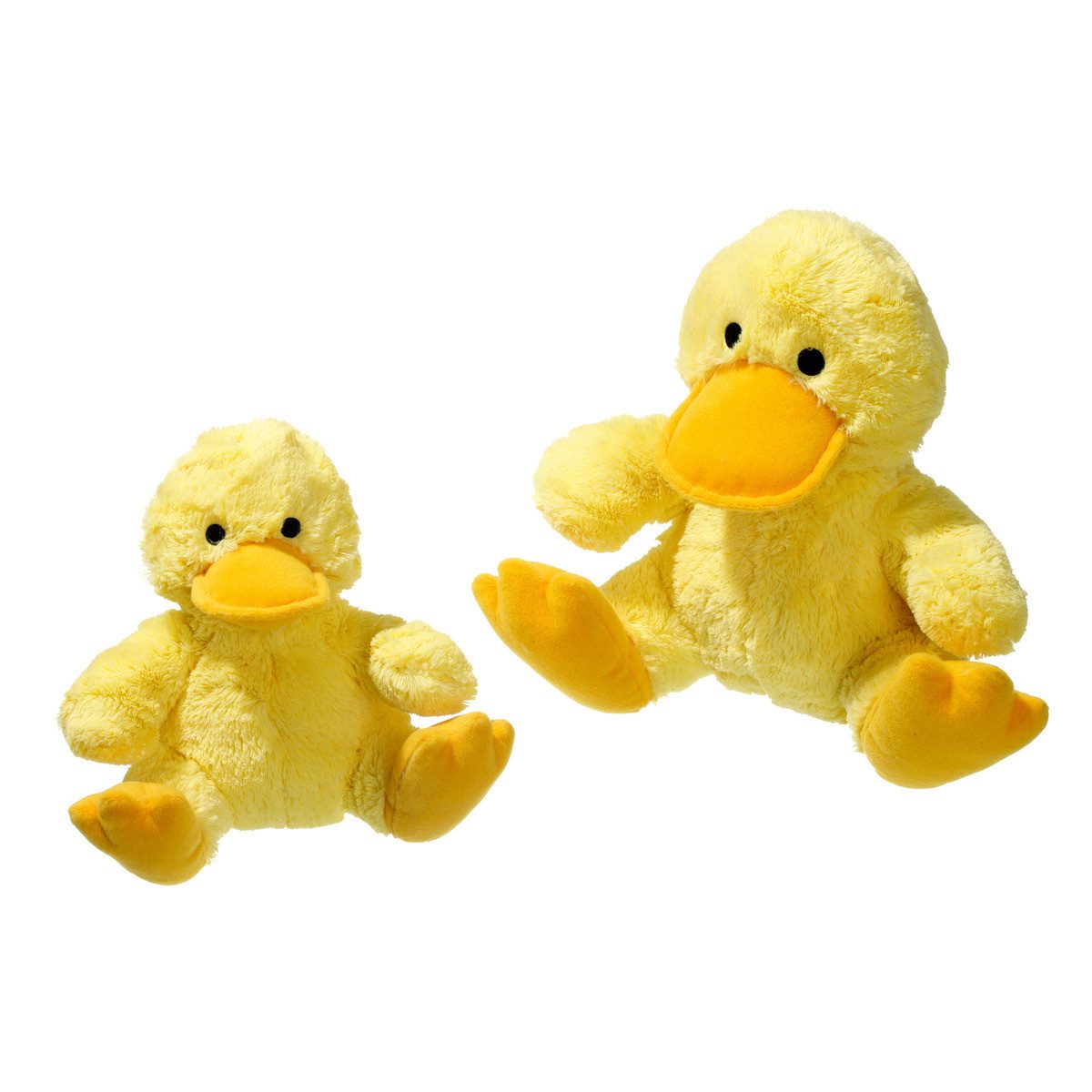 Karlie Tierkuscheltier Hundespielzeug Ente, gelb, Maße: 19 cm