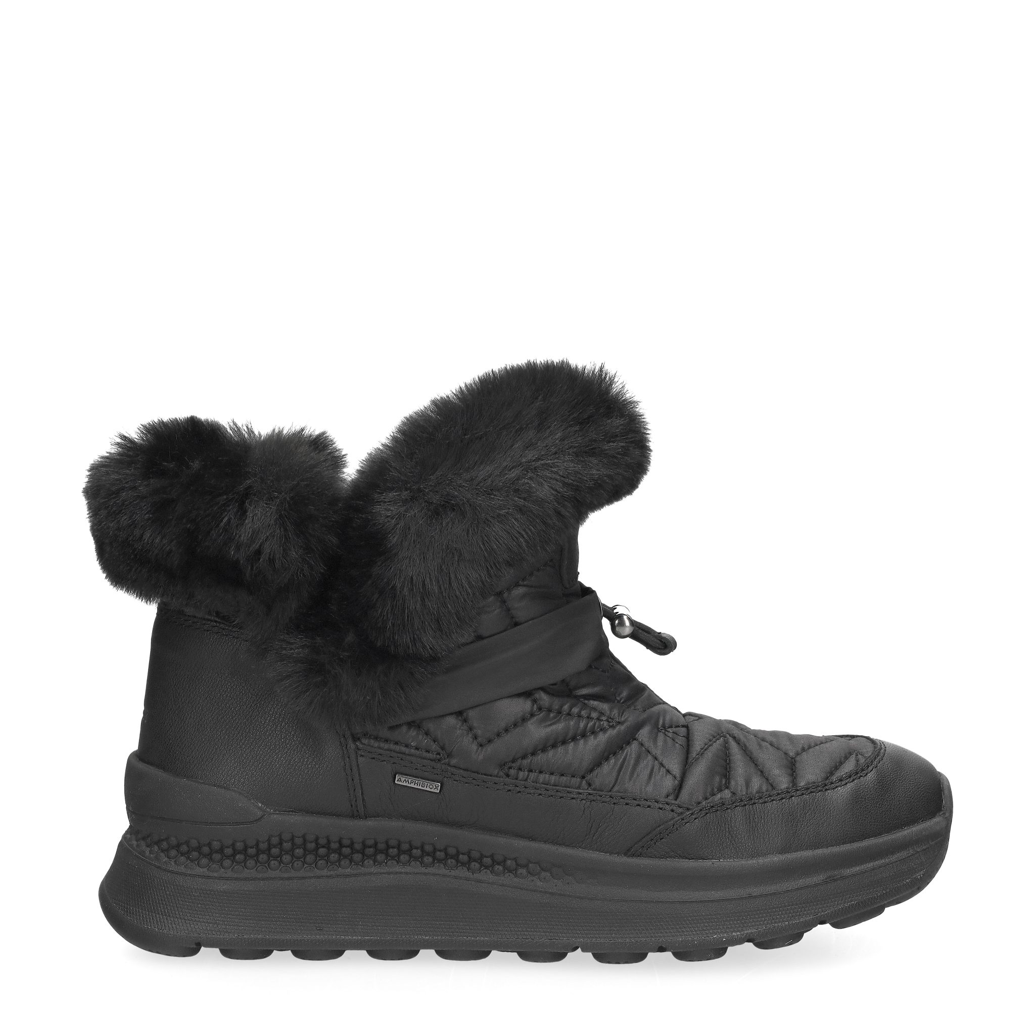 Geox GEOX SPHERICA, Warmfutter, Stiefeletten, Schwarz, Damen Stiefelette