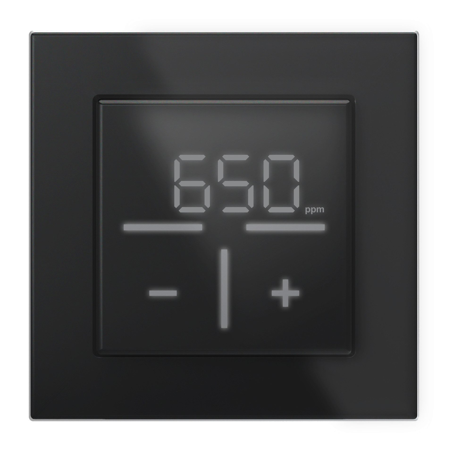 Homematic IP Bundle Glas-Wandthermostat CO2 + Glasrahmen Smart-Home-Zubehör