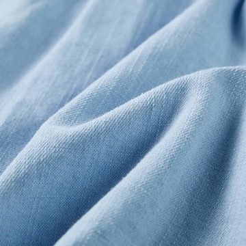 vidaXL A-Linien-Kleid Kinderkleid mit Rüschen Hellblau 104