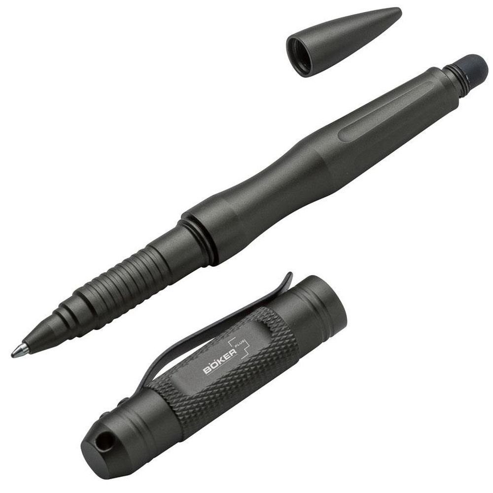 Böker Manufaktur Solingen Kugelschreiber iPlus TTP black Tactical Tablet Pen Tactical Pen, (nein)