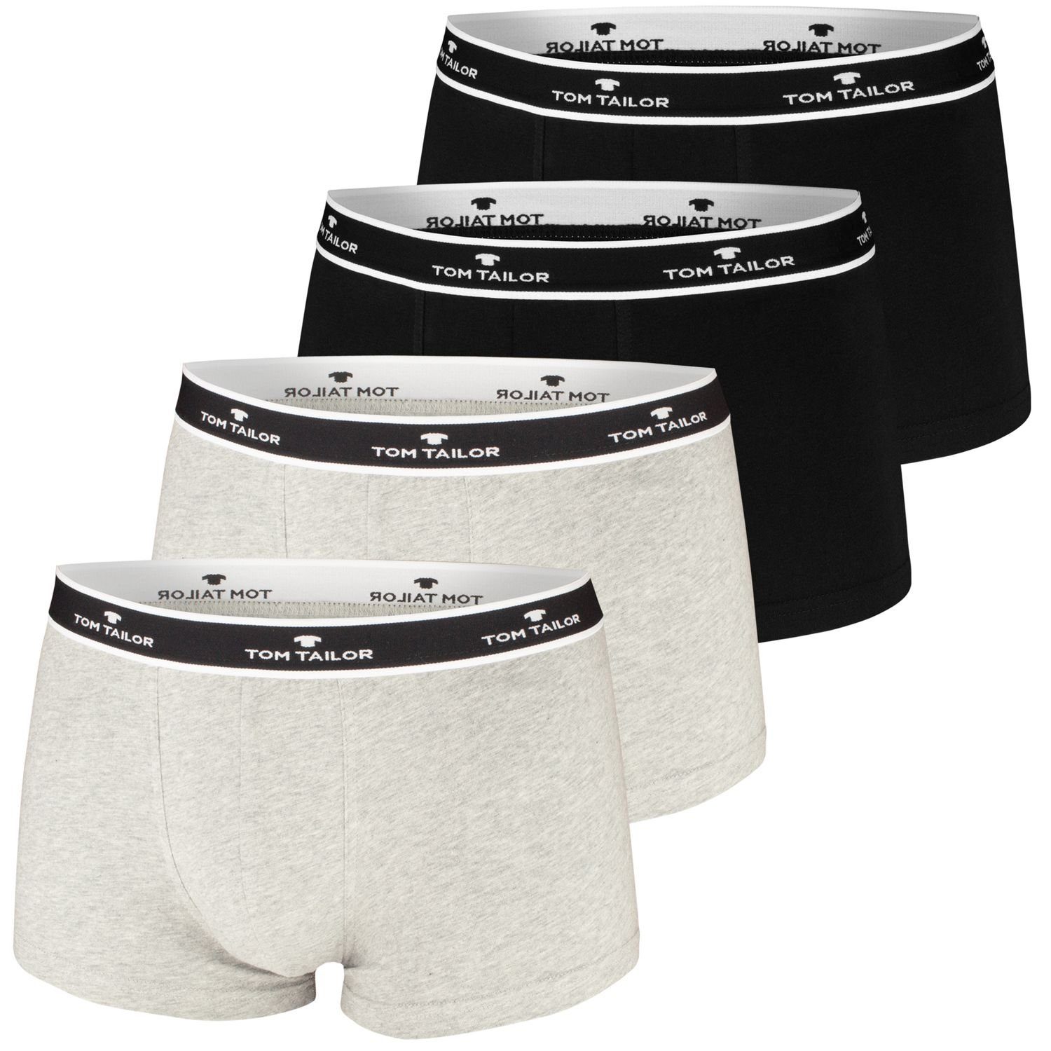 TOM TAILOR Boxershorts (4-St) elastisch angenehm im 4er Pack günstig online kaufen