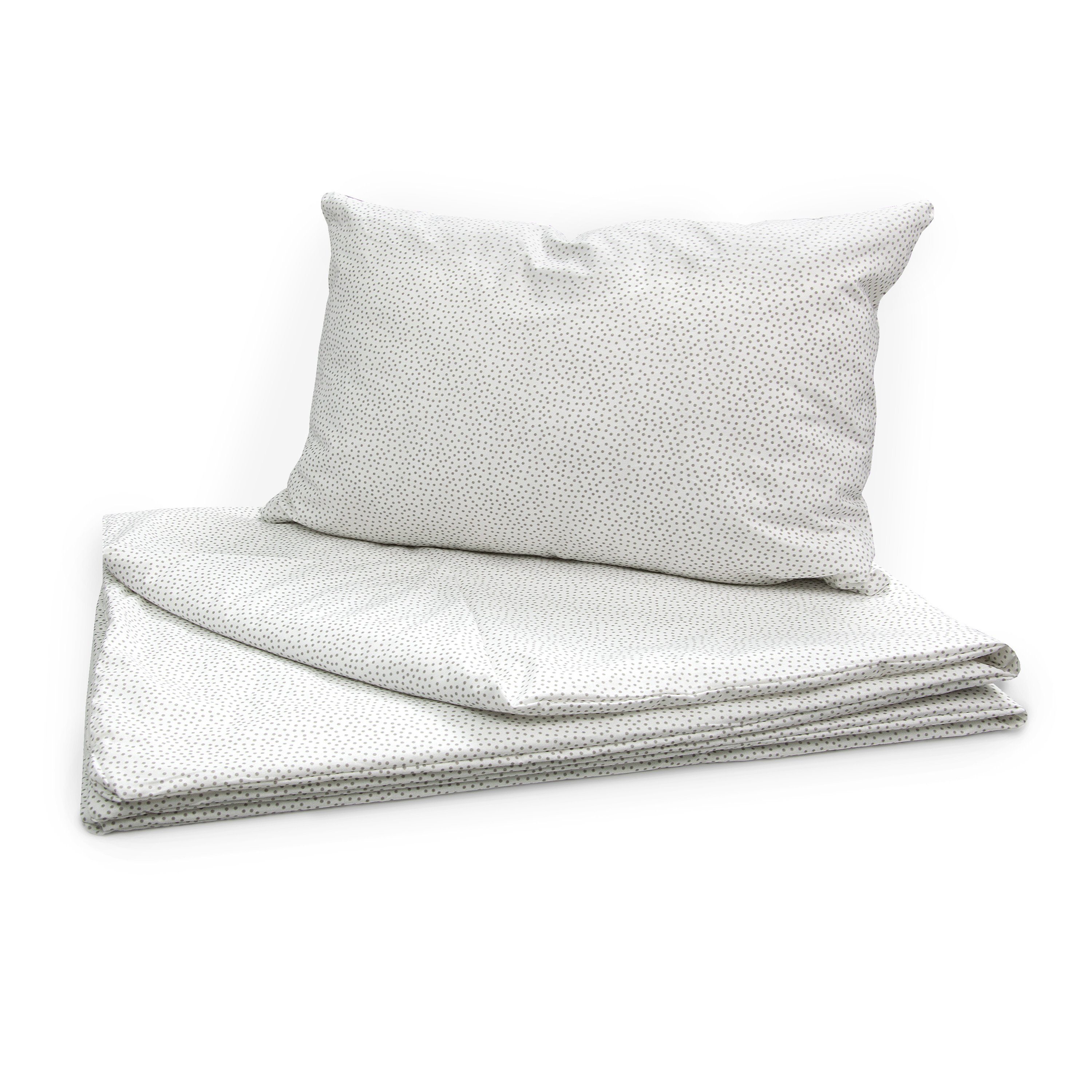 Amilian Babybettwäsche Set 7-teilig - Bettwäsche 100x135 - Kissenbezug 40x6 günstig online kaufen