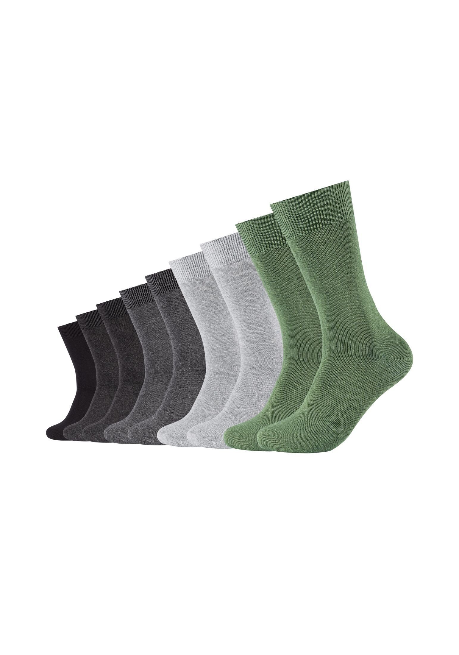 Camano Socken Socken shale 9er Pack green melange