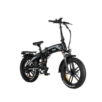 2FLASH E-Bike 2Flash BU1 Foldable E-Bike, 20 Zoll, Klapprad, (576Wh), 7 Gang, Kettenschaltung, Heckmotor, 576,00 Wh Akku, (1 tlg), klappbar, StVZO