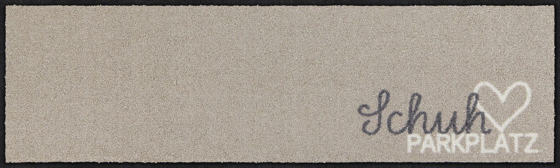 Salonloewe Läufer Läufer klein 30x100 Schuhparkplatz pur taupe, Läufer klei günstig online kaufen