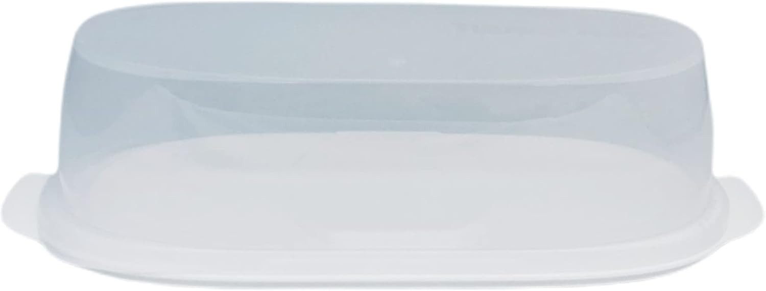 TUPPERWARE Vorratsdose Tupperware Wursttheke Wurstbox weiß, Bonboniere