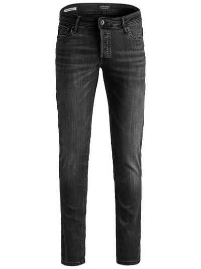 Jack & Jones Slim-fit-Jeans Jeans GLENN Skinny Tapered JJI GLENN ORIGINAL AM (1-tlg) 3465 in Schwarz-2