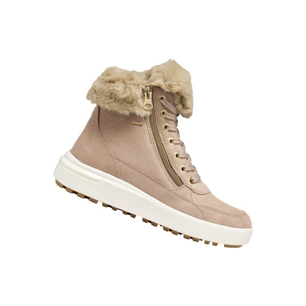Geox Winterschuhe Dalyla B ABX A (wasserdicht, wärmendem Futter) altrosa Winterstiefel