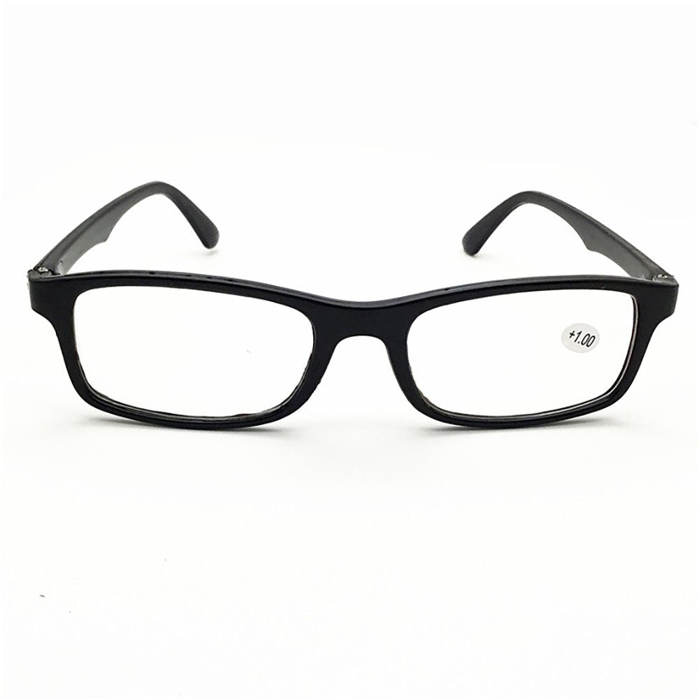 SCOHEAD komfortabel Brillen ultraleichte Qualität,Rechteckig ultraleicht, Lesebrillen rechteckig,Komfortabel Pack 2 Herren/Damen, Lesebrille