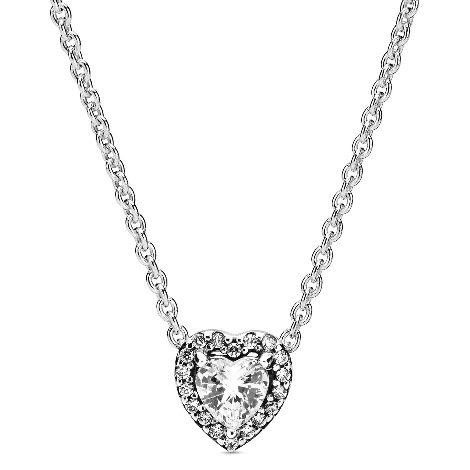 Pandora Collier Damen-Silber 925 Elevated Heart günstig online kaufen