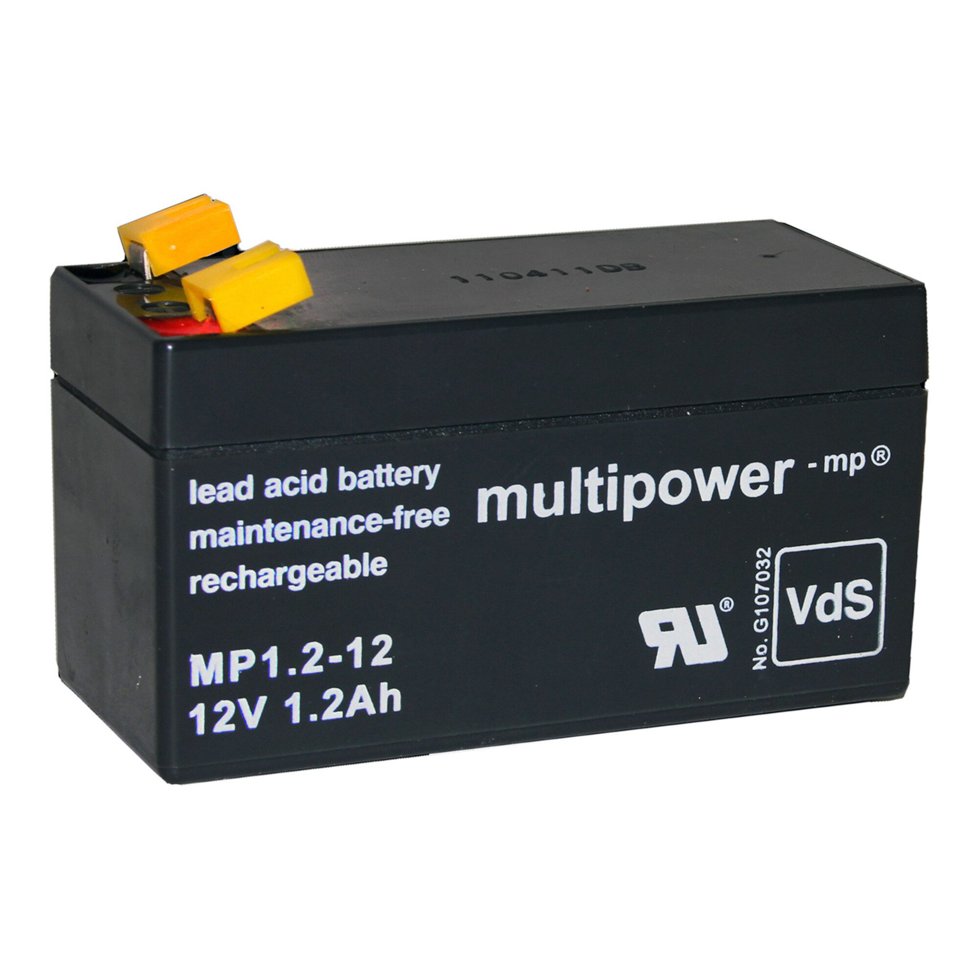 Hückmann Hückmann Multipower Blei-Akku MP1,2-12 Pb12V/1,2Ah 123578 Batterie