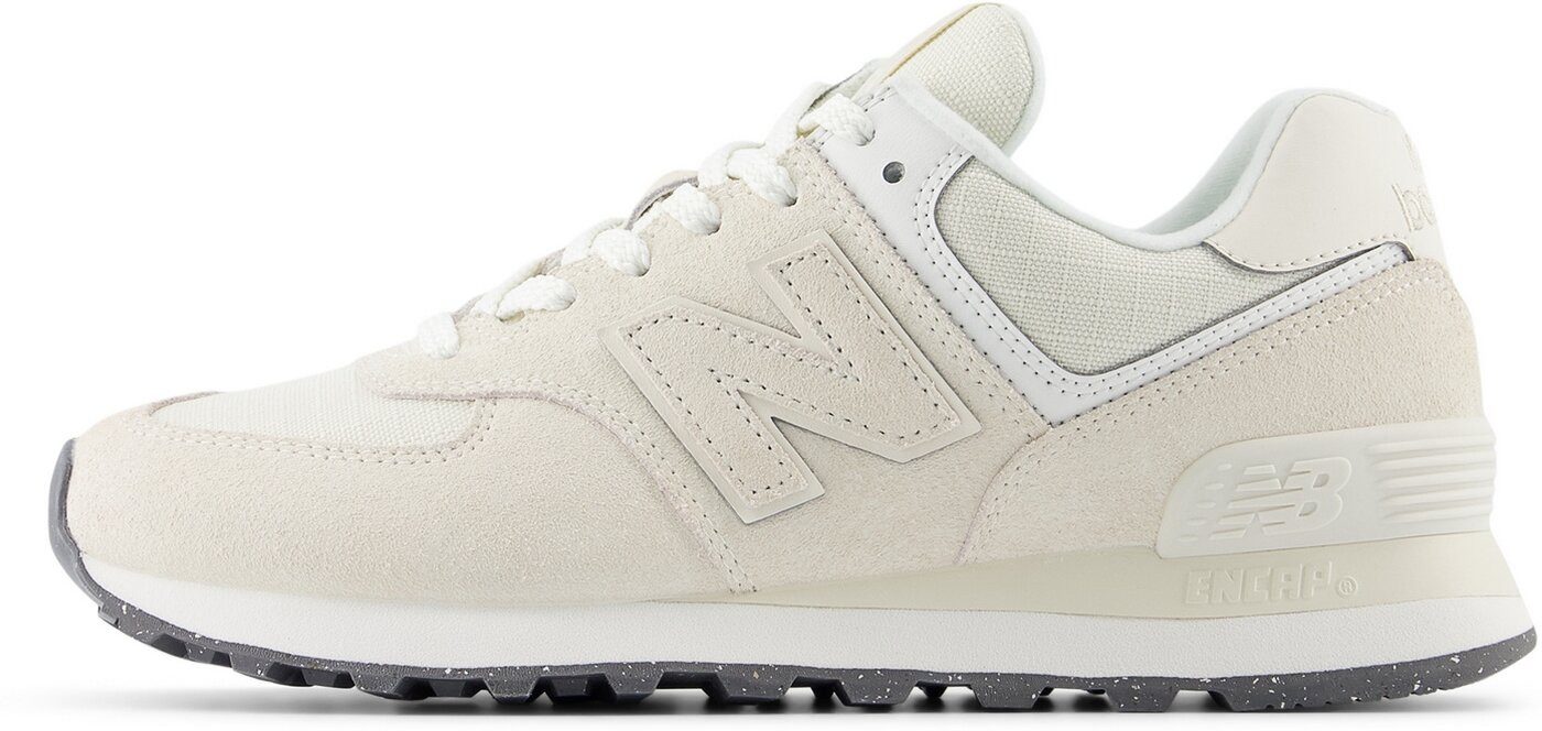 New Balance 574 beige, weiß Damen Sneaker Sneaker günstig online kaufen