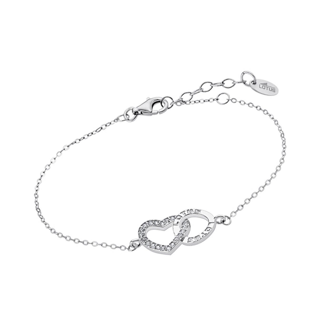 Lotus Silver Silberarmband Jlp1864 2 1 Lotus Silver Herz Armband Lp1864 2 1 Armband 925 Sterling Silber Herz Farbe Weiss Silber Online Kaufen Otto