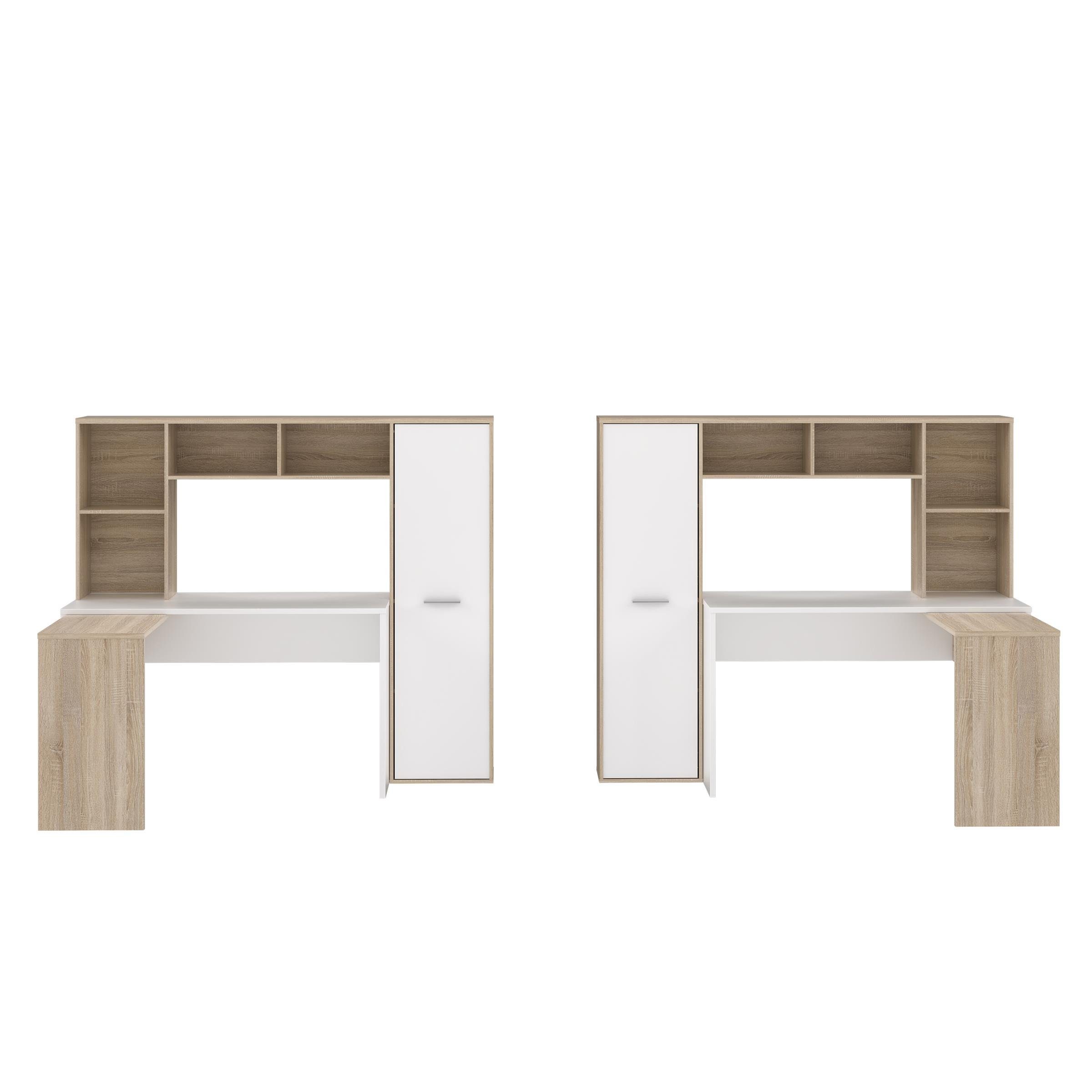 FORTE Schreibtisch 173 x 152 x 116 cm (B/H/T)