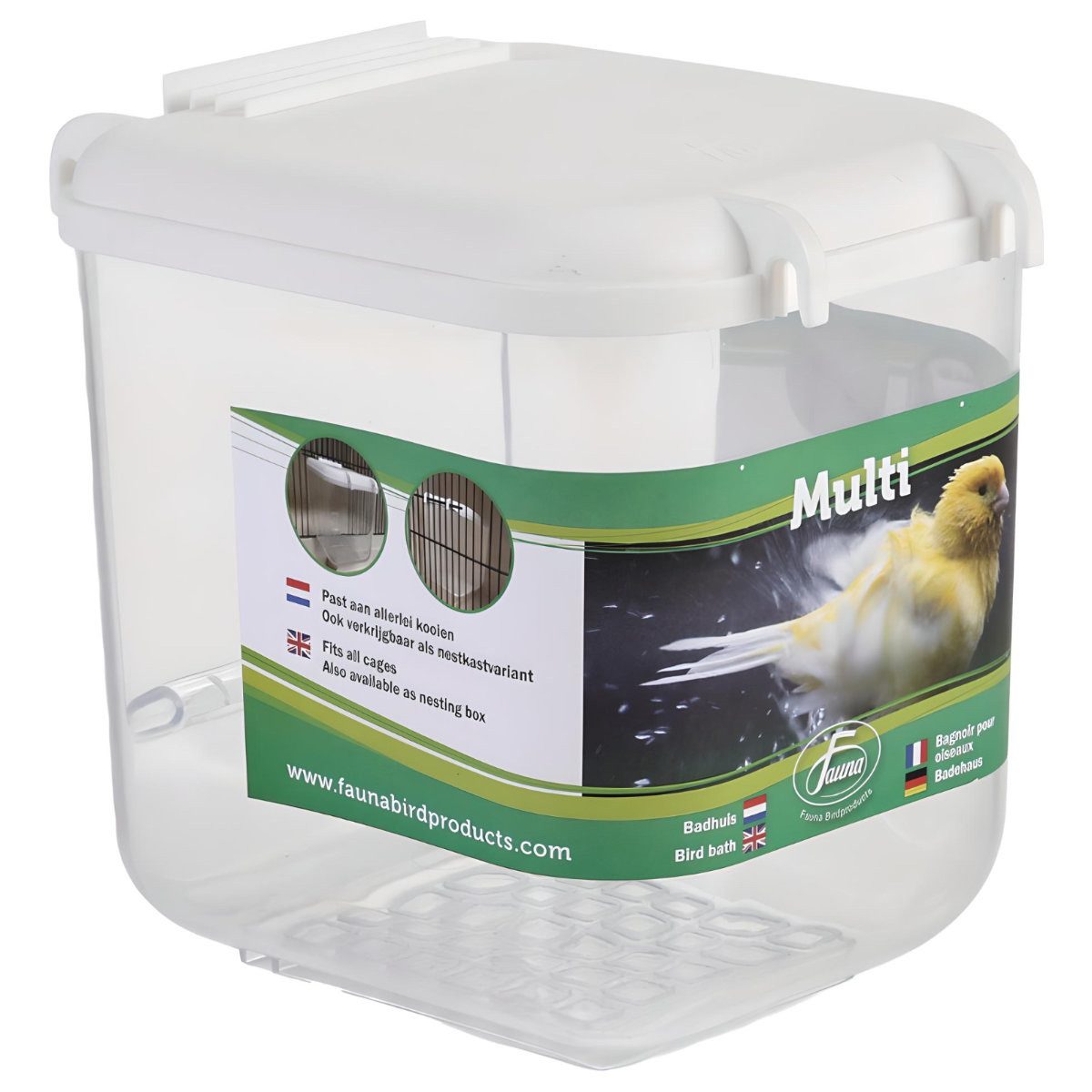 Fauna Vogelhaus Badehaus/Nistbox multi transparent günstig online kaufen