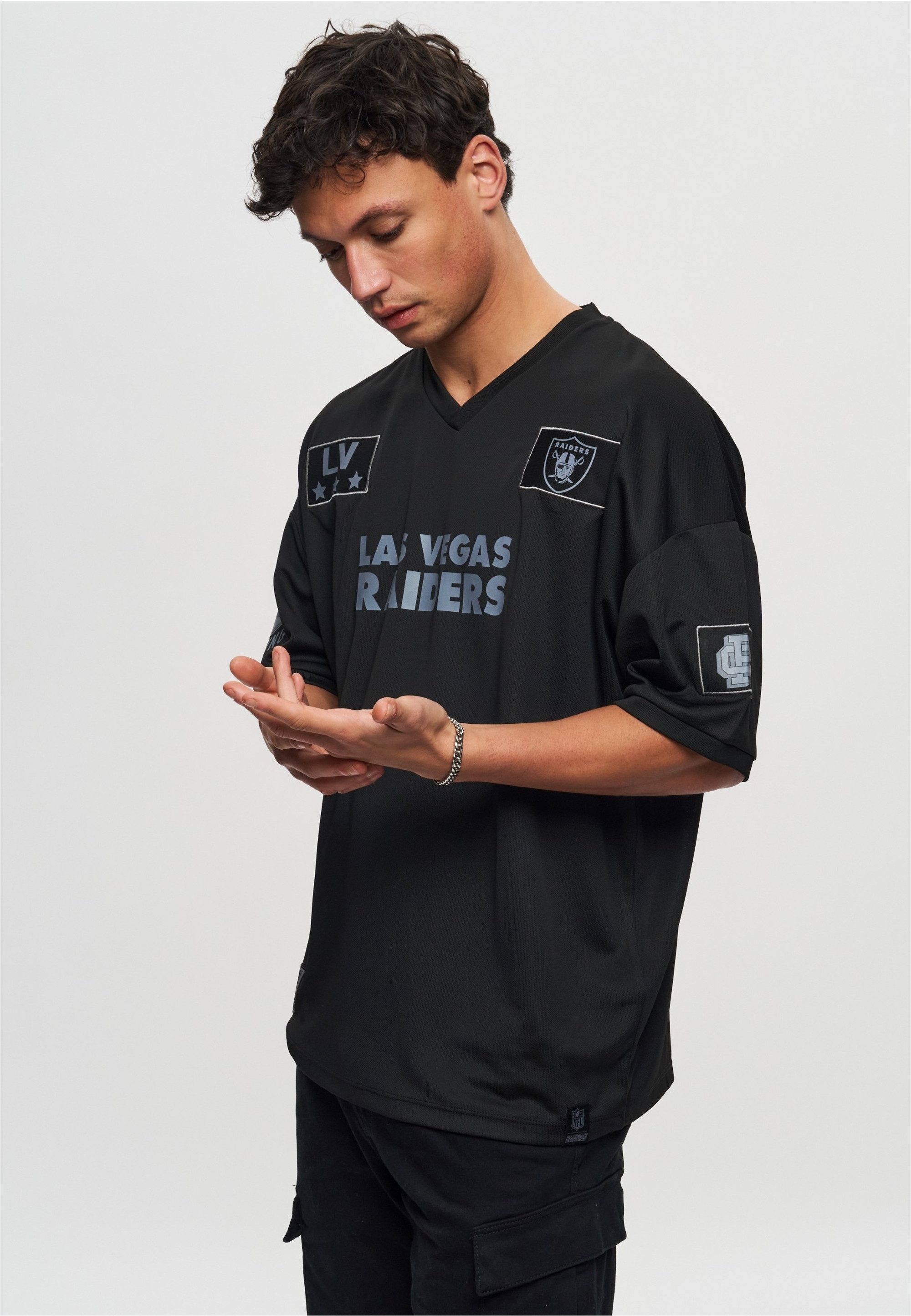 Recovered T-Shirt NFL Raiders LV 20 Oversized (1-tlg) im zeitlosen Design