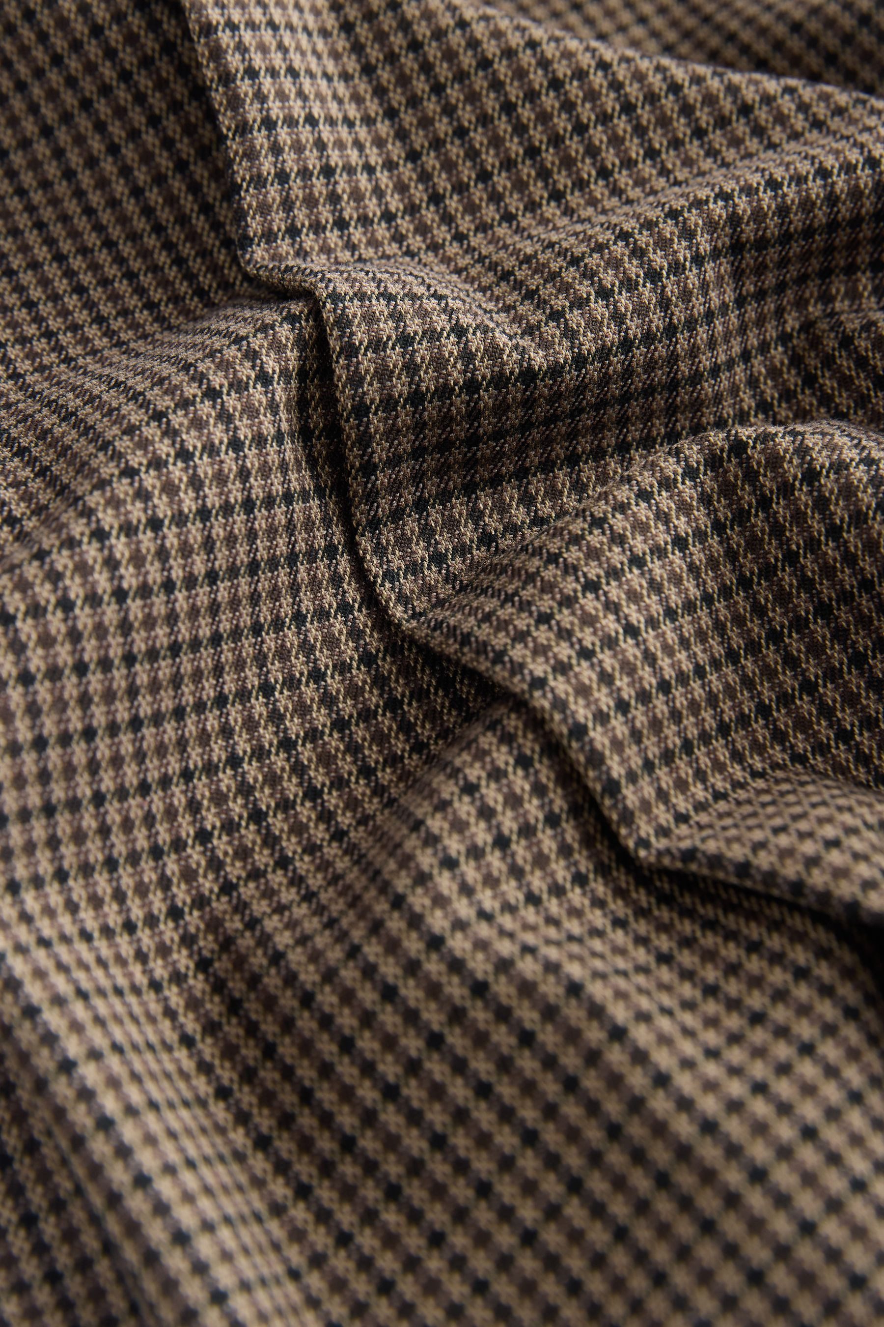 Next Anzughose Karierter Tailored Fit Hosenrock (1-tlg)
