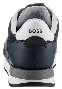 BOSS Kai Runn Sneaker, Freizeitschuh, Halbschuh, Schnürschuh, mit dezentem Marken-Label