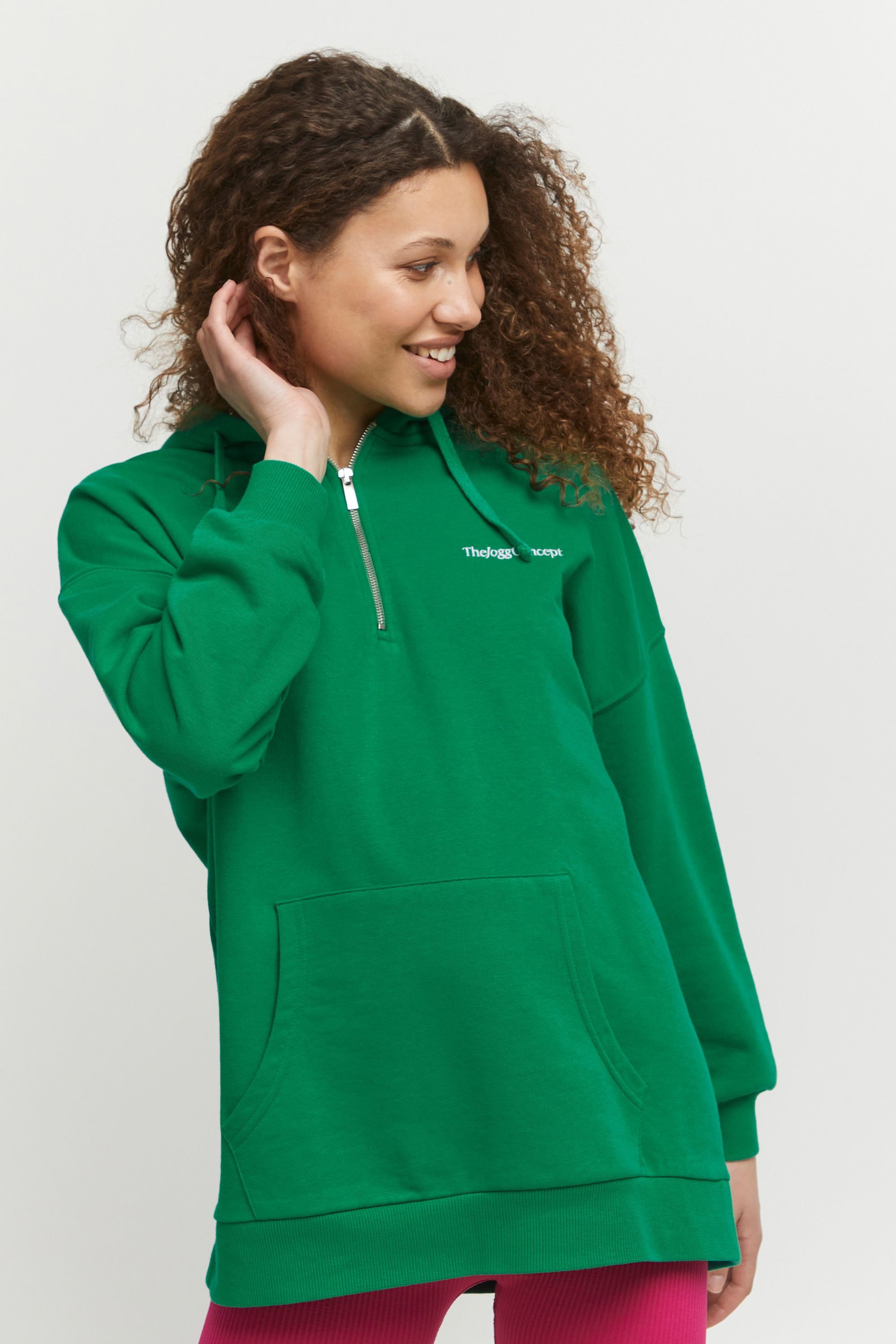 TheJoggConcept Sweatshirt JCSAFINE Kapuzenpullover mit Reißverschluss günstig online kaufen