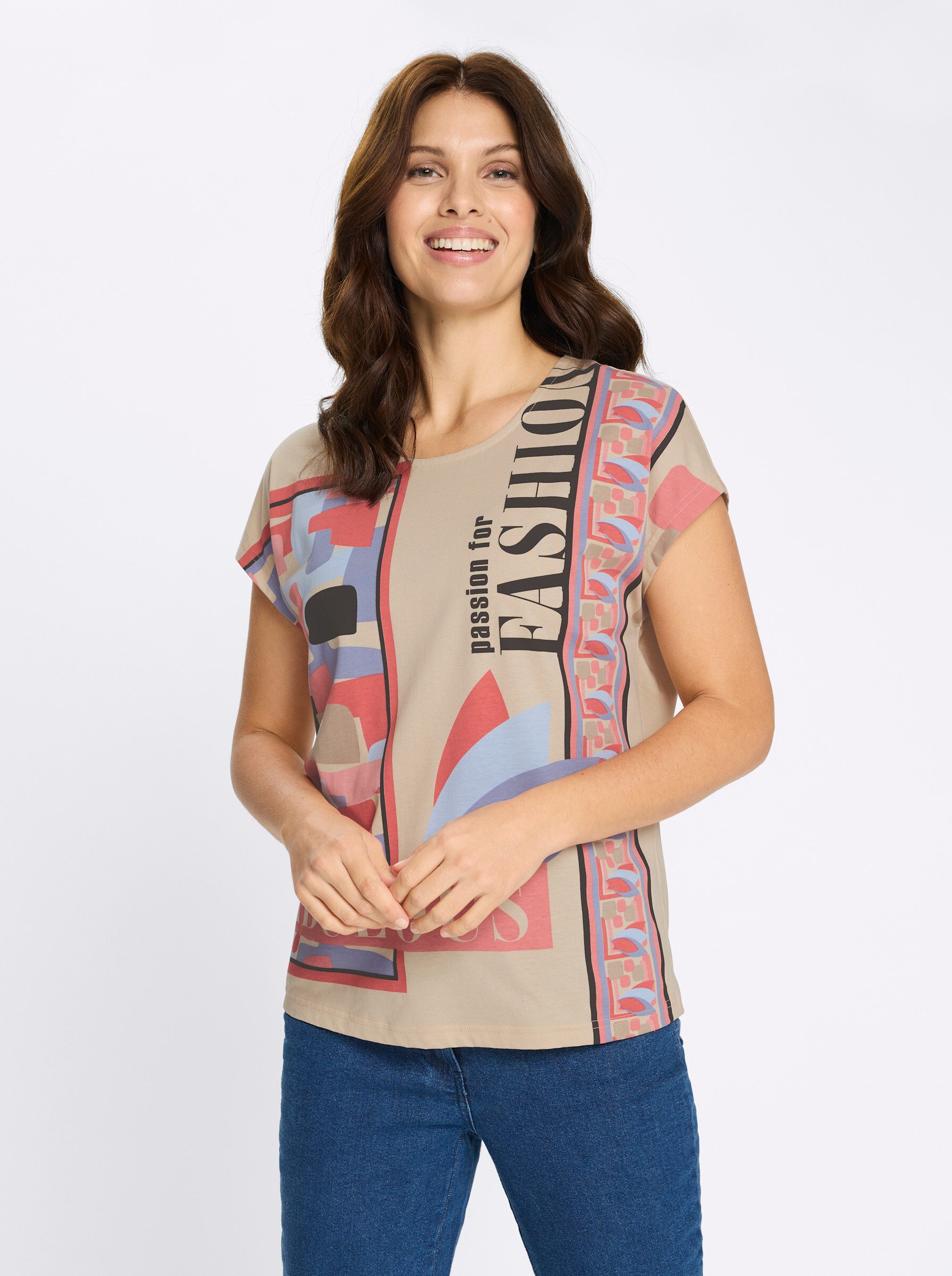 T-Shirt Kurzarm-Shirt Extra kurz