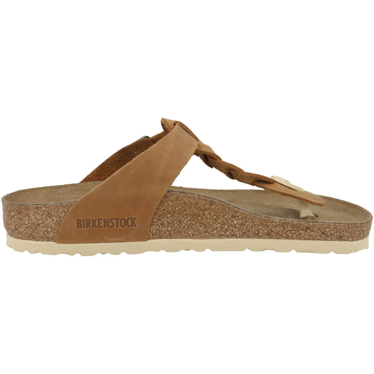 Birkenstock Gizeh Braided geöltes Nubukleder Damen Zehentrenner Sandalen, Sandaletten, Sommerschuhe, Badeschuhe, Zehentrenner