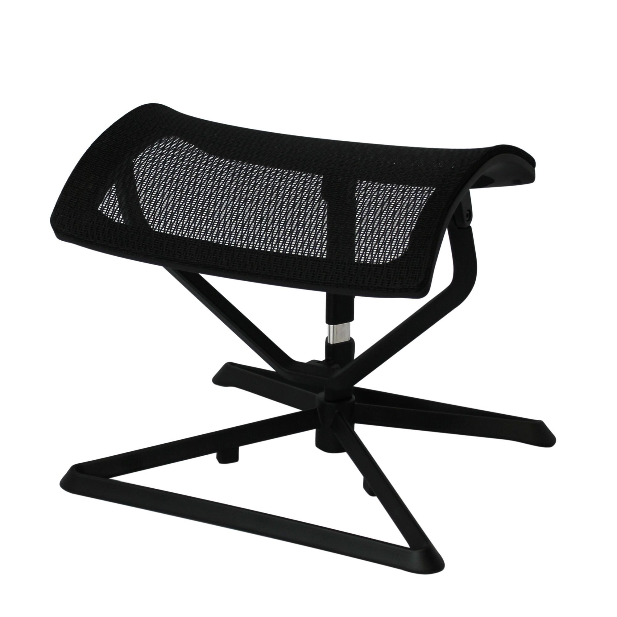 freiraum Fußhocker OTTOMANN, in Schwarz, Stoff - 43x46x33cm (BxHxT)