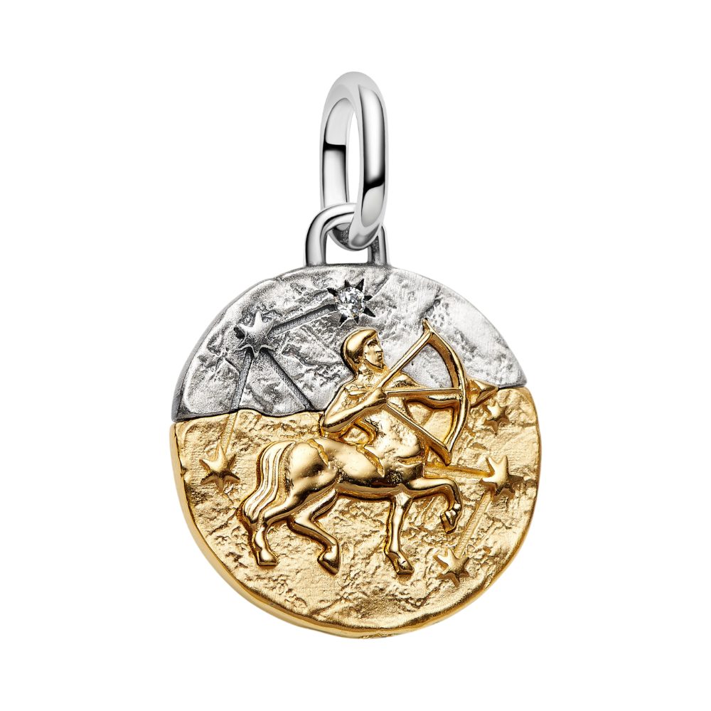 Pandora Charm Sternzeichen 764988C01, Sternzeichen, Schütze, Zirkonia, Bicolor