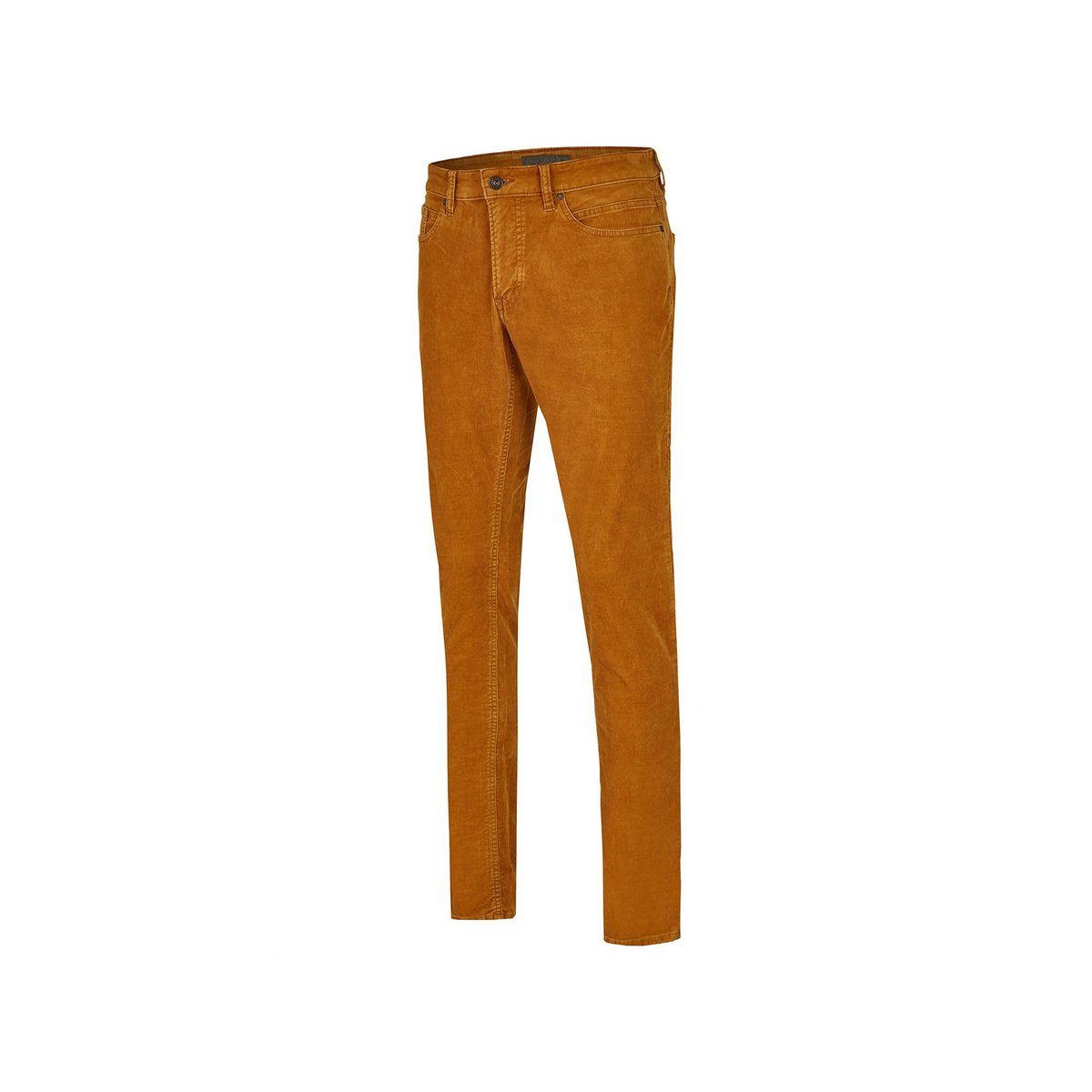 gelb ochre 5-Pocket-Jeans (1-tlg) Hattric
