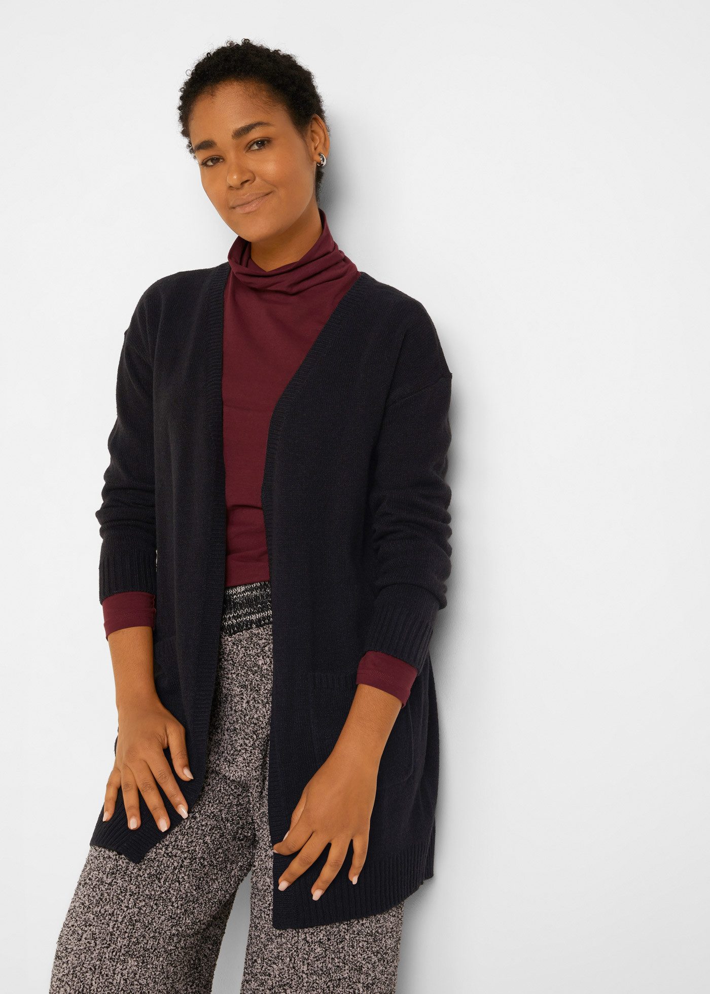 bonprix Longstrickjacke Longstrickjacke günstig online kaufen