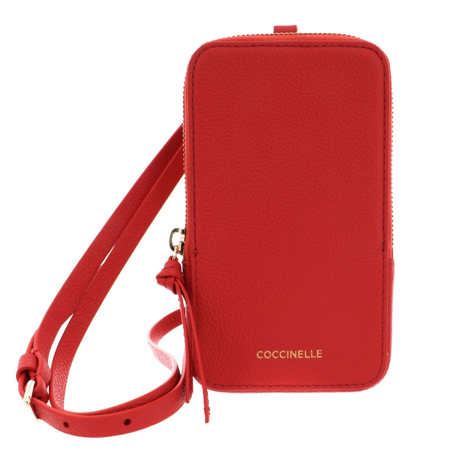 COCCINELLE Brustbeutel Tresor Coral Red