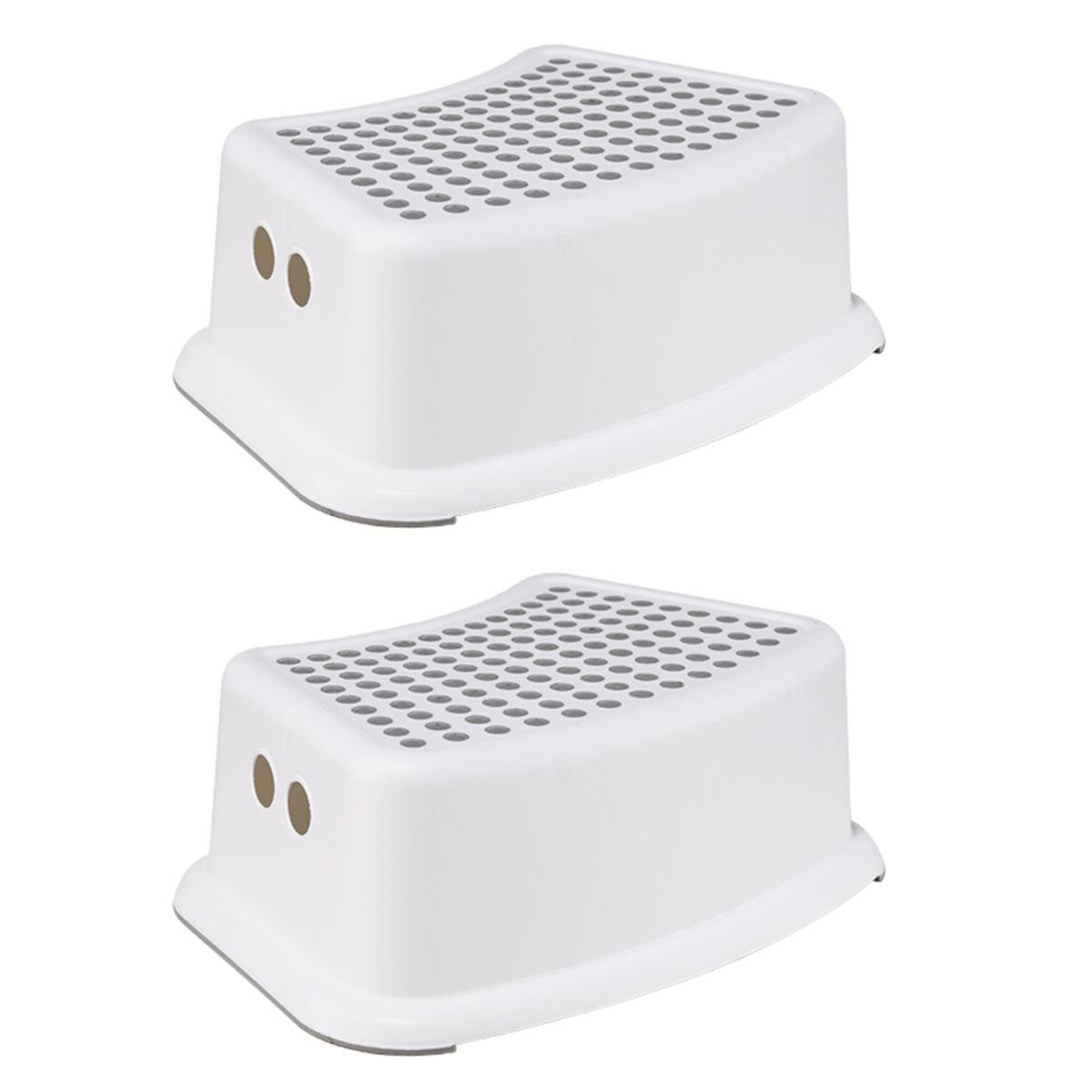 Gravidus Tritthocker 2er Set Tritthocker Schemel Kinderhocker Badhocker Kun günstig online kaufen