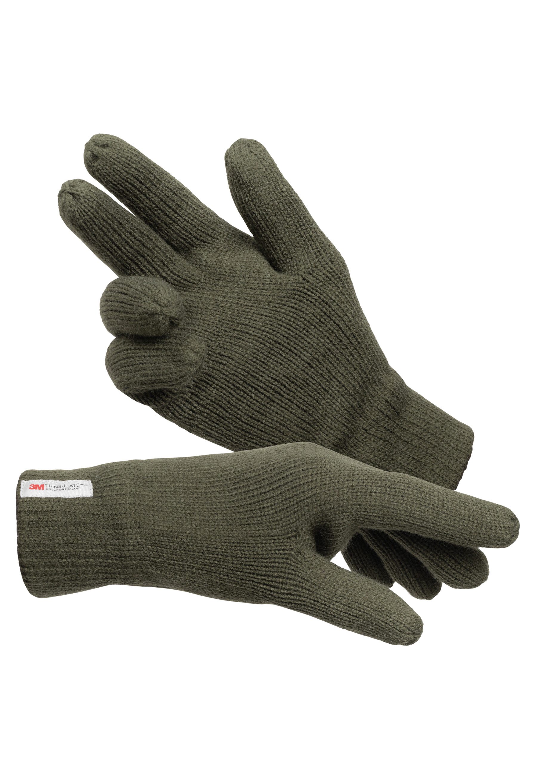 Indicode Strickhandschuhe Herren Jason Herrenhandschuhe Fingerhandschuhe hö günstig online kaufen