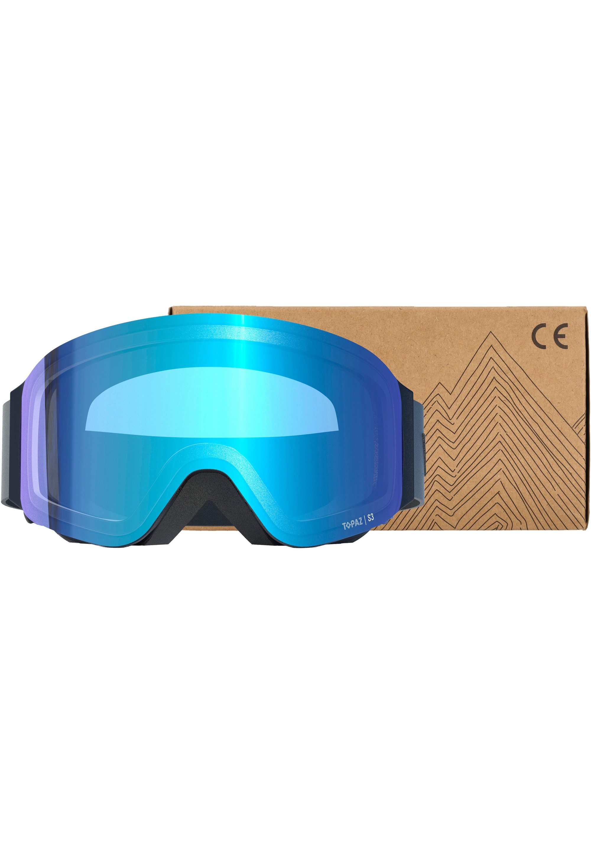 WHISTLER Skibrille Kiona Topaz II, mit Anti-Fog-Beschichtung – Bild 5 von 5