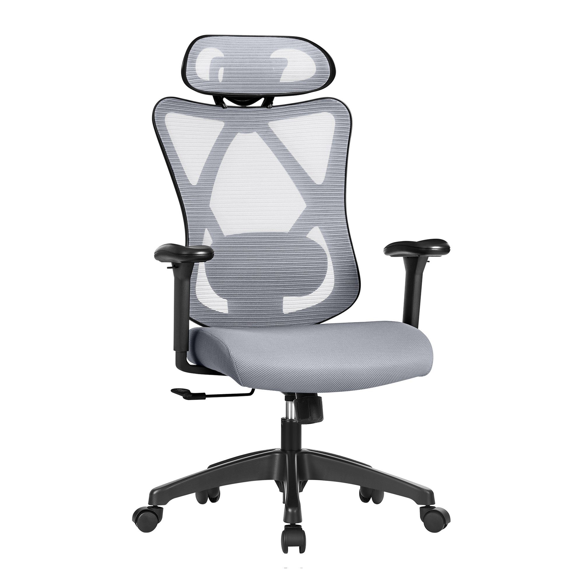 SONGMICS Bürostuhl, ergonomisch, verstellbare Lendenstütze und günstig online kaufen