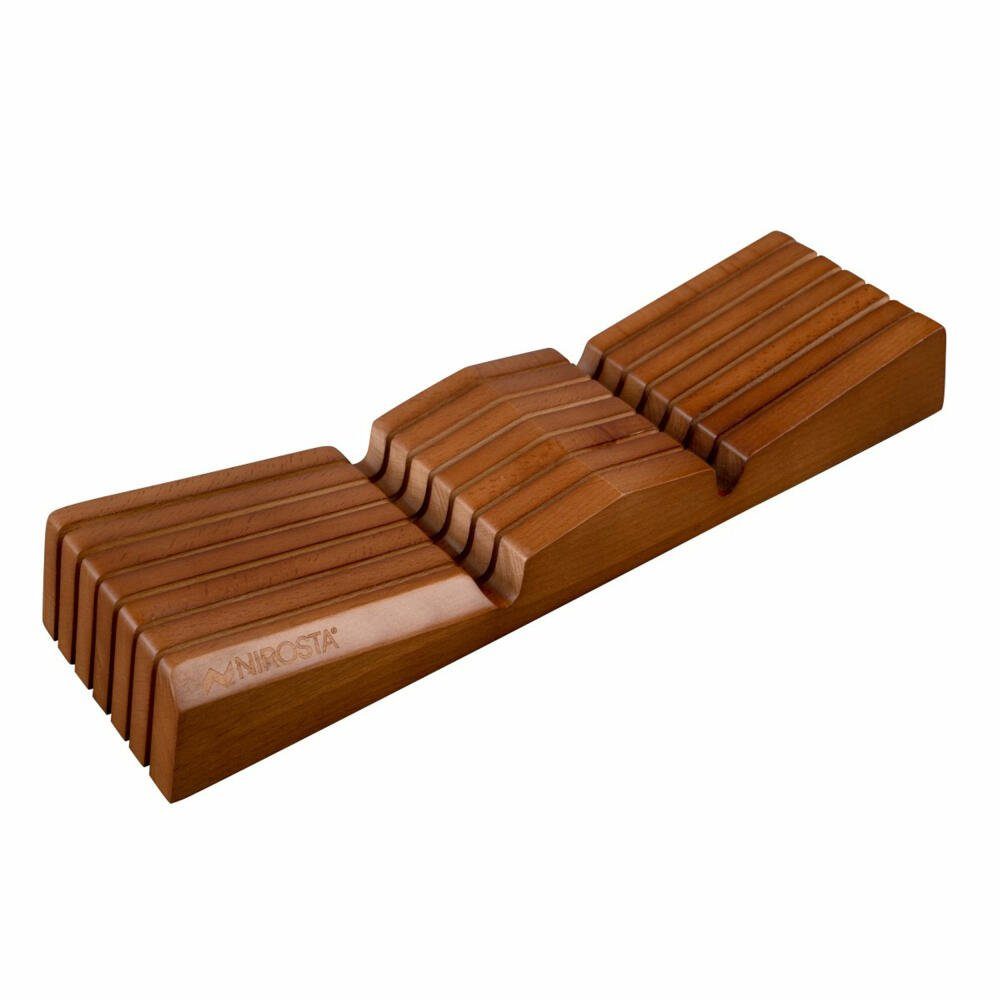 Nirosta Schubladeneinsatz Fair für 6 Ножи, auch freistehend verwendbar