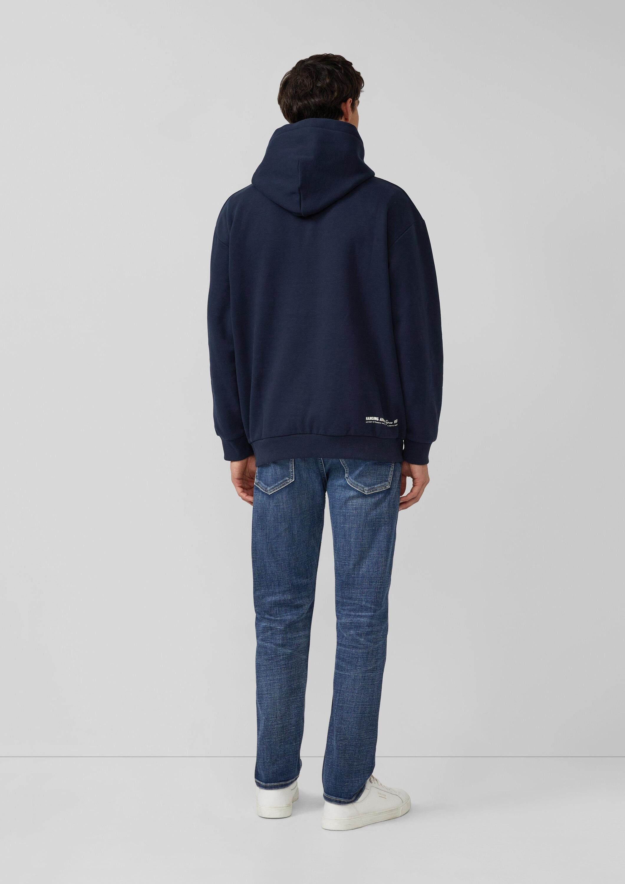 s.Oliver Sweatshirt Sweatshirt Kapuzen-Sweatshirt im Relaxed Fit mit Peanuts®-Artwork