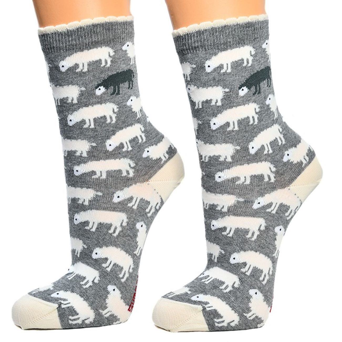 Sympatico Socken Weiche Baumwollsocken Christmas Spezial-Schafsocken (Packu günstig online kaufen