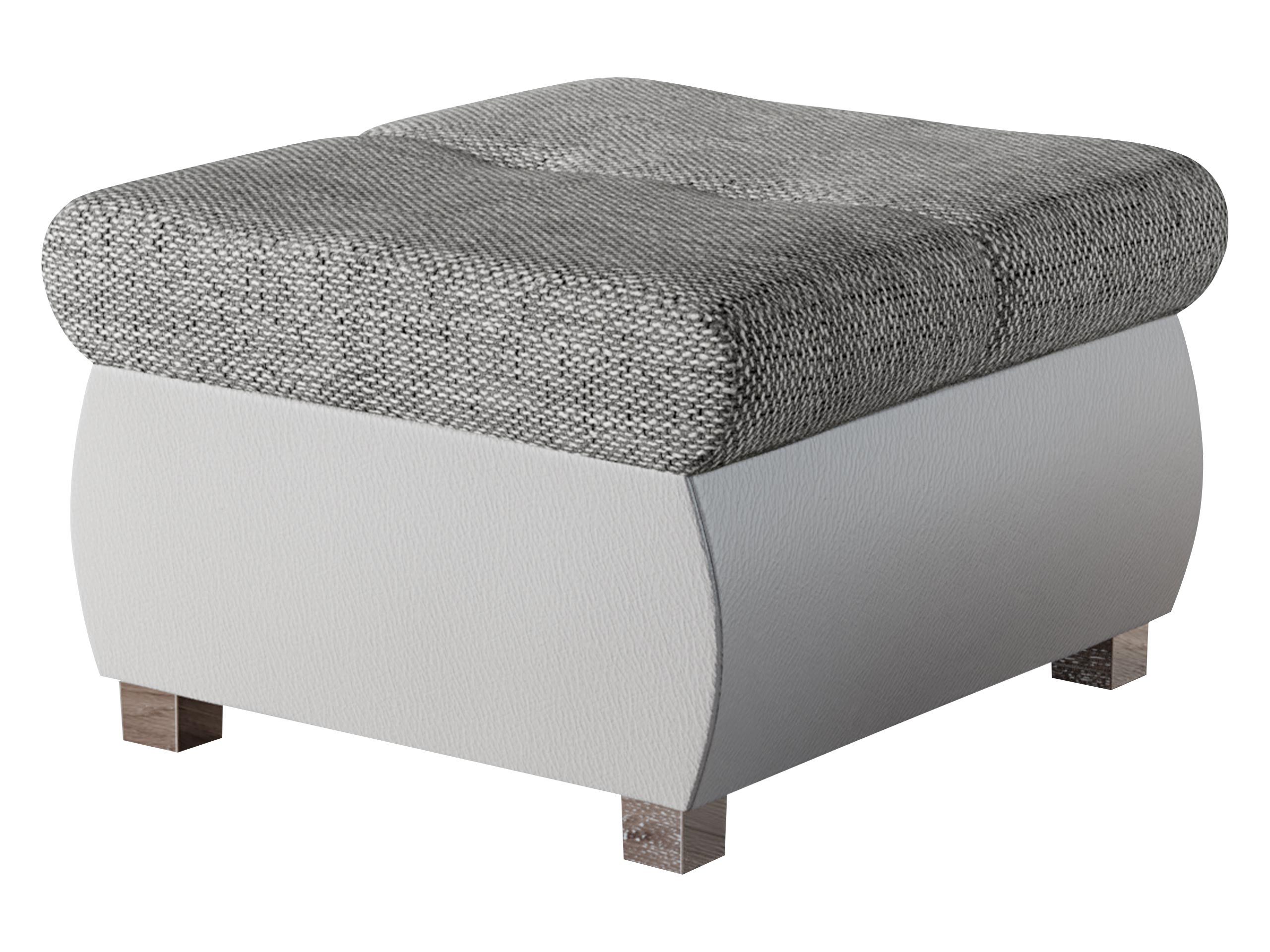 MIRJAN24 Polsterhocker Orkan Klein, Holzkonstruktion, 60x60x39 günstig online kaufen