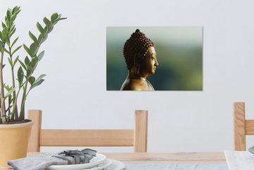 OneMillionCanvasses® Leinwandbild Buddha Bild Fotodruck, (1 St), Wandbild Leinwandbilder, Aufhängefertig, Wanddeko, 30x20 cm