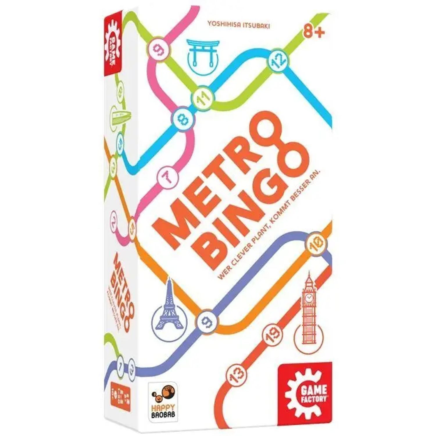 BrainBox Spiel Metro Bingo