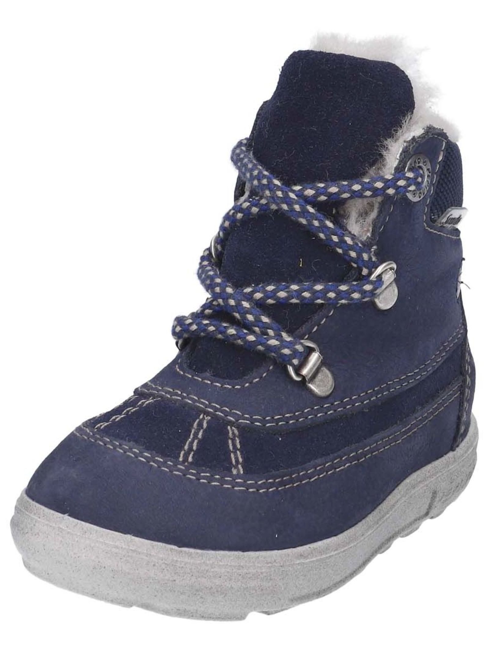 Pepino Pepino Stiefelette Veloursleder/Textil Schnürstiefelette