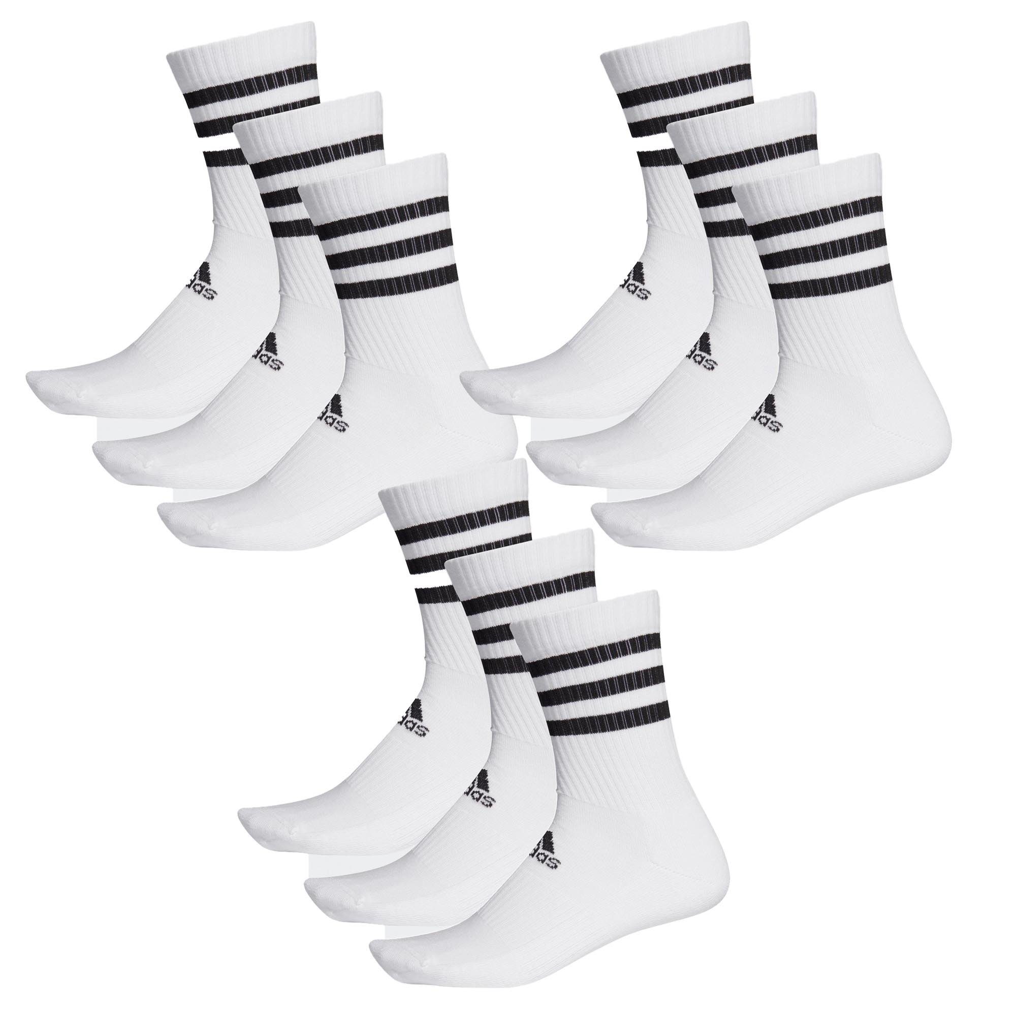 adidas Performance Socken 3S CSH CRW 9 Paar (Spar-Pack, 9-Paar, 9er-Pack)