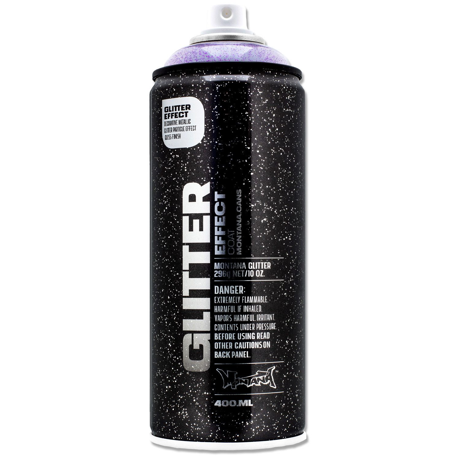 Montana Cans Sprühlack Montana GLITTER 400ml Glitzerspray für Deko, Basteln, DIY