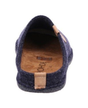 Rohde LUCCA-H Pantoffel mit herausnehmbarer Leder-Innensohle, Weite G